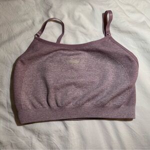 Purple Gymshark Sports Bra
